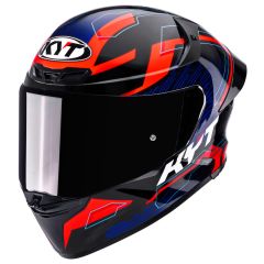 Full-Face Helmet KYT TT-REVO Speeding Black/Red/Blue