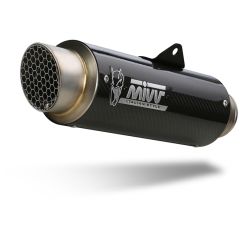 Y.084.K2P - Full exhaust system Mivv GPpro Carbon High YAMAHA MT-07 (25-25)