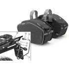 Satteltaschen Givi EA101C + Abstandshalter für Yamaha MT-03 600 (06 > 14)