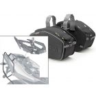 Satteltaschen Givi EA101C + Abstandshalter für Aprilia Shiver 750 / ABS